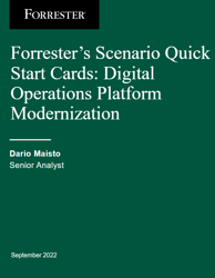 Forrester Scenario Quick Start Guides: DOP Modernization